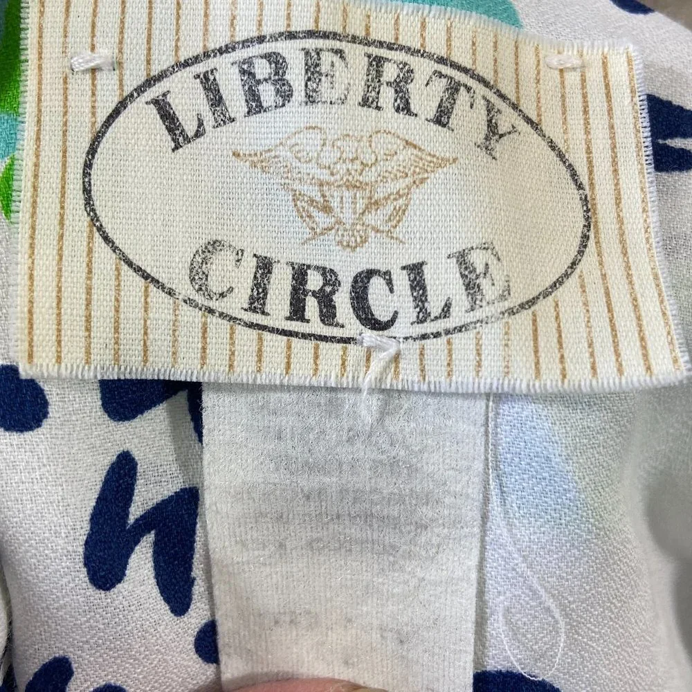 Vintage 60's Romper Culottes Liberty Circle Scooter Dress MOD Pattern Geometric - Picture 9 of 12